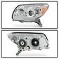 Xtune Toyota 4Runner 06-09 LED Light Bar Projector Headlights - Chrome 9046865