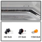 Xtune Toyota 4Runner 06-09 LED Light Bar Projector Headlights - Chrome 9046865