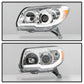 Xtune Toyota 4Runner 06-09 LED Light Bar Projector Headlights - Chrome 9046865
