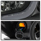 SPYDER xTune 15-17 Toyota Camry Halo Model Only LED Light Bar Proj Headlights - Blk - PRO-JH-TCAM15-LB-BK 9047237