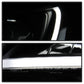SPYDER xTune 15-17 Toyota Camry Halo Model Only LED Light Bar Proj Headlights - Blk - PRO-JH-TCAM15-LB-BK 9047237