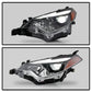 SPYDER xTune 14-16 Toyota Corolla w/LED DRL (OE Style) Headlights - Black w/ Chrome (PRO-JH-TCOL14-LED-BK) 9950605