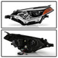 SPYDER xTune 14-16 Toyota Corolla w/LED DRL (OE Style) Headlights - Black w/ Chrome (PRO-JH-TCOL14-LED-BK) 9950605