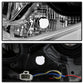 SPYDER xTune 14-16 Toyota Corolla w/LED DRL (OE Style) Headlights - Black w/ Chrome (PRO-JH-TCOL14-LED-BK) 9950605