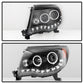 SPYDER Xtune Toyota Tacoma 05-11 Halo Projector Headlights Black PRO-JH-TT05-LED-BK 9027857