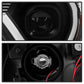 SPYDER xTune 12-15 Toyota Tacoma Projector Headlights w/ Light Bar - Black (PRO-JH-TTA12-LB-BK) 9050602