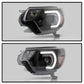 SPYDER xTune Toyota Tacoma 12-15 Headlights - Light Bar DRL - Black PRO-JH-TTA12-LBDRL-BK 9037542