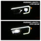 xTune Toyota Tacoma 16-19 SR SR5 Model LED DRL Projector Headlights- Black PRO-JH-TTA16-FLED-SR-BK 9050060