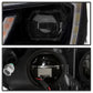 xTune Toyota Tacoma 16-19 SR SR5 Model LED DRL Projector Headlights- Black PRO-JH-TTA16-FLED-SR-BK 9050060