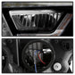 xTune Toyota Tacoma 16-19 SR SR5 Model LED DRL Projector Headlights- Black PRO-JH-TTA16-FLED-SR-BK 9050060