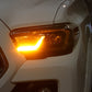 xTune Toyota Tacoma 16-19 SR SR5 Model LED DRL Projector Headlights- Black PRO-JH-TTA16-FLED-SR-BK 9050060