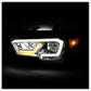 xTune Toyota Tacoma 16-19 TRD Model LED DRL Projector Headlights- Chrome PRO-JH-TTA16-FLED-TRD-C 9050091