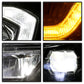 xTune Toyota Tacoma 16-19 TRD Model LED DRL Projector Headlights- Chrome PRO-JH-TTA16-FLED-TRD-C 9050091