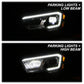 xTune Toyota Tacoma 16-19 TRD Model LED DRL Projector Headlights- Chrome PRO-JH-TTA16-FLED-TRD-C 9050091