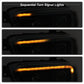 SPYDER xTune Toyota Tacoma 16-18 DRL Light Bar Projector Headlights - Black PRO-JH-TTA16-LBDRL-BK 9039256