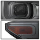 SPYDER xTune Toyota Tacoma 16-18 DRL Light Bar Projector Headlights - Black Smoked PRO-JH-TTA16-LBDRL-BSM 9039270