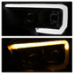 SPYDER xTune 16-18 Toyota Tacoma SR/SR5 DRL Proj Headlights w/Turn Signal - Blk Smk (PRO-JH-TTA16-SR-BSM) 9043000