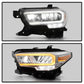 SPYDER Xtune 16-22 Toyota Tacoma Full LED w/DRL Headlight - Chrome (PRO-JH-TTA20-FLED-AM-C) 9953347