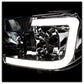 SPYDER Xtune Toyota Tundra 07-13 LED Light Bar Projector Headlights Chrome PRO-JH-TTU07-LED-C 9027895