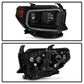 SPYDER xTune 14-17 Toyota Tundra DRL LED Light Bar Proj Headlights - Black Smoke (PRO-JH-TTU14-LB-BSM) 9043031