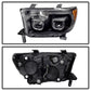 SPYDER Xtune Toyota Tundra 07-13 Projector Headlights Eliminates AFS LED Halo Black PRO-JH-TTUN07-CFB-BK 9032301