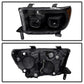 SPYDER Xtune Toyota Tundra 07-13 Projector Headlights Eliminates AFS LED Halo Smoked PRO-JH-TTUN07-CFB-BSM 9032318