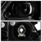 SPYDER xTune Volkswagen Jetta 11-14 Halogen Model Only DRL Projector Headlights - Black PRO-JH-VJ11-DRL-BK 9036675