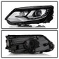 SPYDER VW Tiguan 12-17 LED/DRL Projector Headlights Chrome PRO-JH-VWT12-LED-C 9948527