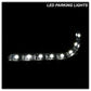 Spyder Audi A3 06-08 Projector Headlights Halogen Model Only - DRL Black PRO-YD-AA306-DRL-BK 5008510