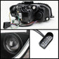 Spyder Audi A3 06-08 Projector Headlights Halogen Model- Light Tube DRL Blk PRO-YD-AA306-LTDRL-BK 5071934