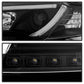 Spyder Audi A4 06-08 Projector Headlights Halogen Only - Light Tube DRL Blk PRO-YD-AA405-LTDRL-G2-BK 5071842