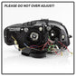 Spyder Audi A4 06-08 Projector Headlights Halogen Only - Light Tube DRL Blk PRO-YD-AA405-LTDRL-G2-BK 5071842