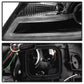 Spyder Audi A4 09-12 Projector Headlights Halogen Model Only - DRL LED Black PRO-YD-AA408-DRL-BK 5081544