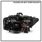 Spyder 13-16 Audi A4/S4 Halogen Model Only High-Power LED Headlights - Black PRO-YD-AA413HALAP-BK 5088345