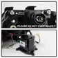 Spyder Audi A6 02-04 Projector Headlights Halogen Model Only - DRL Black PRO-YD-ADA601-DRL-BK 5008657