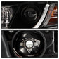 Spyder Audi A6 05-07 Projector Headlights Halogen Light Tube DRL Blk PRO-YD-ADA605-LTDRL-BK 5071903