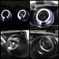 Spyder Acura Integra 98-01 Projector Headlights LED Halo -Black High H1 Low 9006 PRO-YD-AI98-HL-BK 5008695