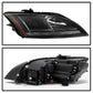 Spyder 08-15 Audi TT HID Xenon Projector Headlights w/Seq Turn Signal - Blk (PRO-YD-ATT08-HID-BK) 5085542