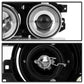 Spyder BMW E34 5-Series 89-94 Projector Headlights NO FIT 750 LED Halo Chrm PRO-YD-BMWE34-HL-C 5008732