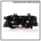 Spyder BMW E34 5-Series 89-94 Projector Headlights NO FIT 750 LED Halo Chrm PRO-YD-BMWE34-HL-C 5008732