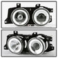 Spyder BMW E34 5-Series 89-94 Projector Headlights NO FIT 750 LED Halo Chrm PRO-YD-BMWE34-HL-C 5008732