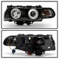 Spyder BMW E38 7-Series 99-01 Projector Headlights 1PC Xenon- LED Halo Blk PRO-YD-BMWE3899-HID-HL-BK 5008862