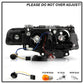 Spyder BMW E38 7-Series 99-01 Projector Headlights 1PC Xenon- LED Halo Blk PRO-YD-BMWE3899-HID-HL-BK 5008862