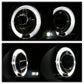 Spyder 99-01 BMW E46 3 Series 4DR Projector Headlights 1PC LED Halo (PRO-YD-BMWE46-4D-HL-AM-BSM) 5084804