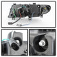 Spyder BMW E46 3-Series 02-05 4DR Projector Headlights 1PC 3D Halo Blk PRO-YD-BMWE4602-4D-3DDRL-BK 5031877