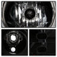 Spyder BMW E46 3-Series 02-05 4DR Projector Headlights 1PC LED Halo Chrm PRO-YD-BMWE4602-4D-AM-C 5042408