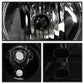 Spyder BMW E46 3-Series 02-05 4DR Projector Headlights 1PC LED Halo Smke PRO-YD-BMWE4602-4D-AM-SM 5042422