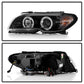 Spyder BMW E46 3-Series 04-06 2 DR Projector Halogen Model- LED Halo Blk PRO-YD-BMWE4604-2DR-HL-BK 5077141