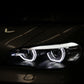 Spyder 07-10 BMW X5 E70 (HID Models Only) Projector Headlights - Black PRO-YD-BMWE7007-AFSHID-BK 5085481