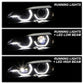 Spyder BMW X5 E70 07-10 Xenon/HID AFS High-Power LED Headlights - Black PRO-YD-BMWE7007AFSHIDAP-BK 5088239